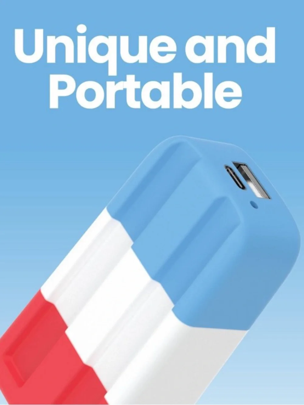 GEMS Figural Power Bank - Popsicle